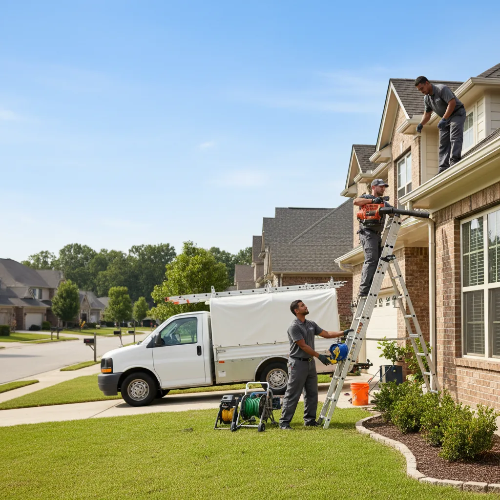 Home Gutter Service in Haslet, TX near me
